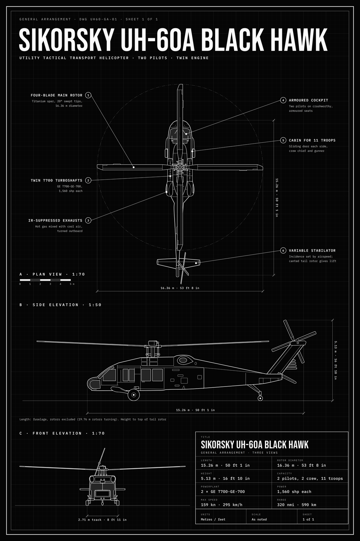 Sikorsky UH-60A Black Hawk